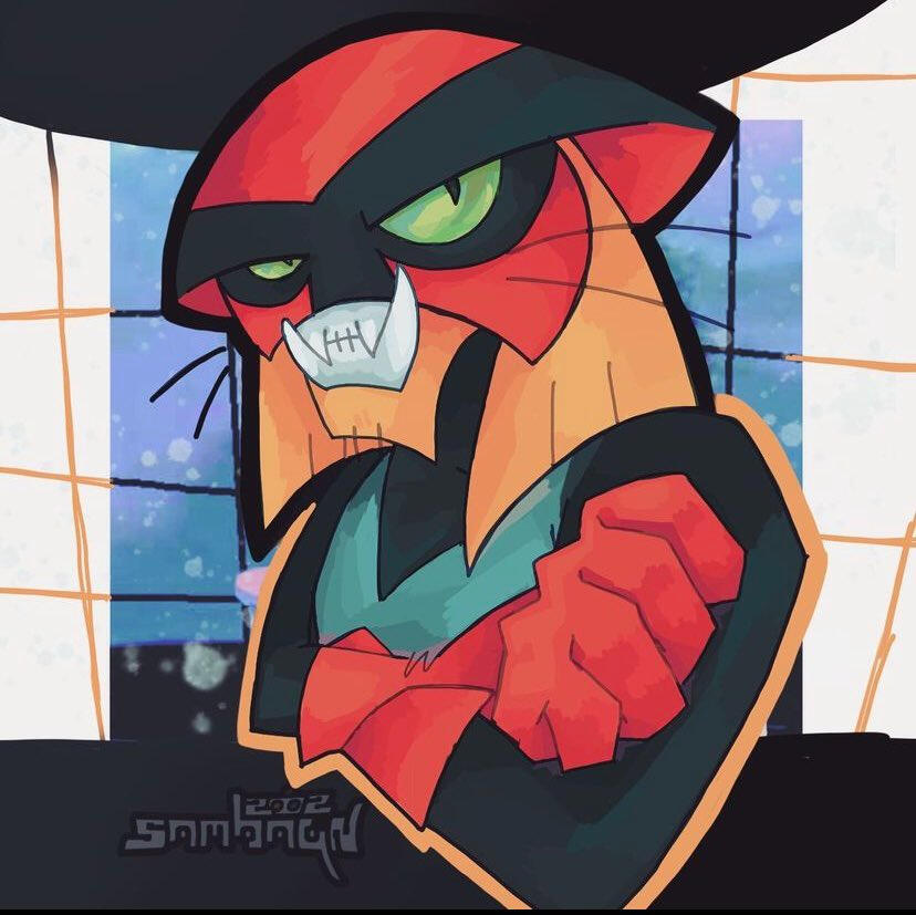 A digital piece 'Brak' from 'Space Ghost' done in 2021.