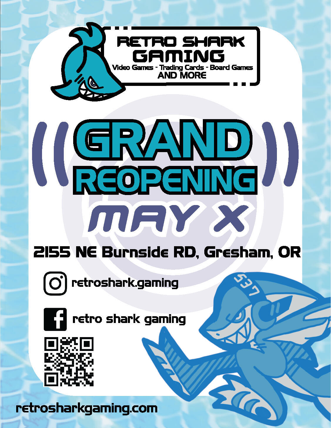 An example of a promotional flyer for RSG.
