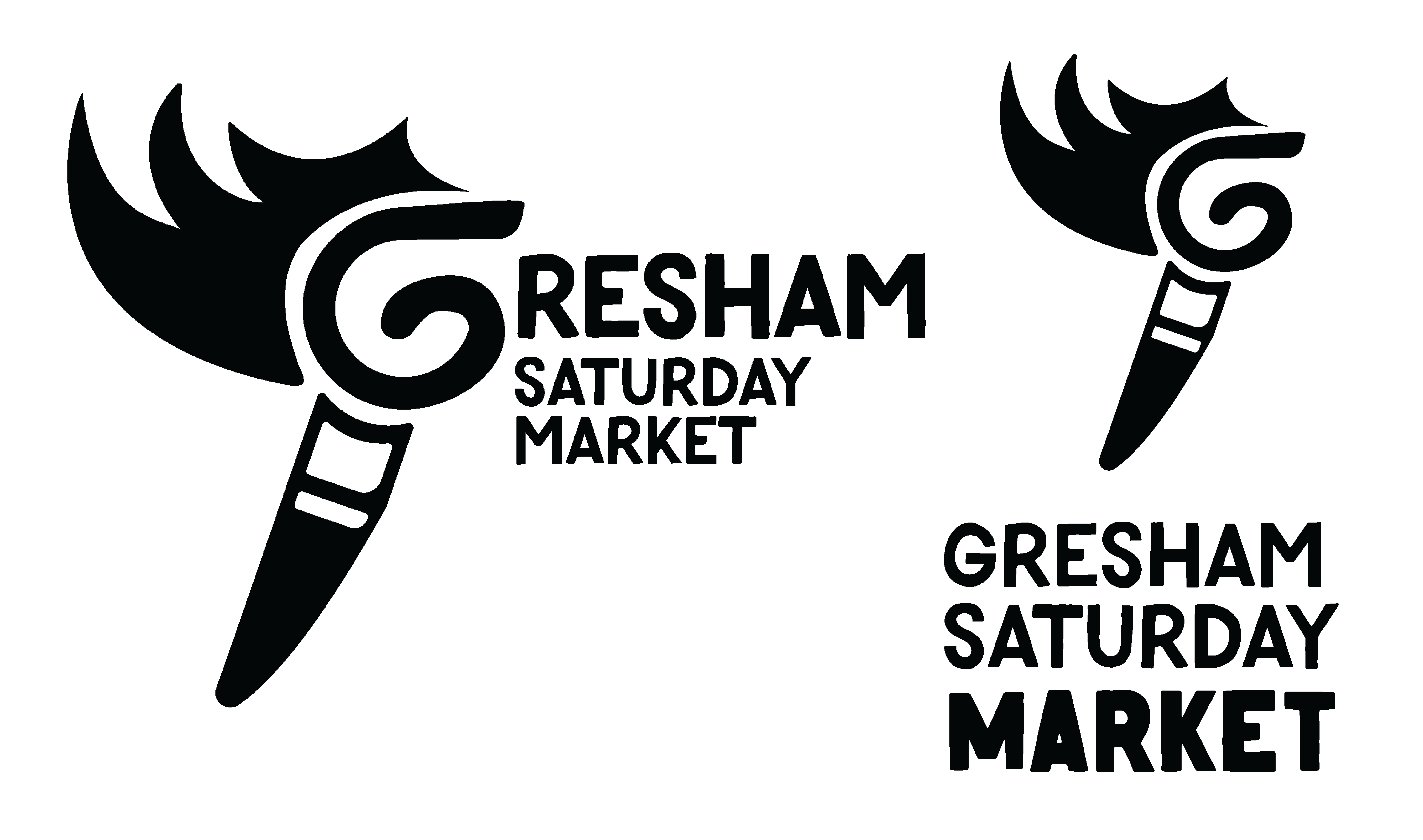 Logo done for Gresham Saturday Market.